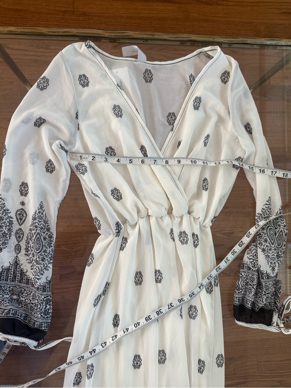NWT Mahina Hawaii Boutique Boho Double-Lined Summer Maxi Sz M - Picture 10 of 15